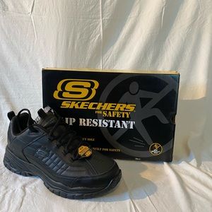 BRAND NEW Sketchers Slip Resistant work shoe